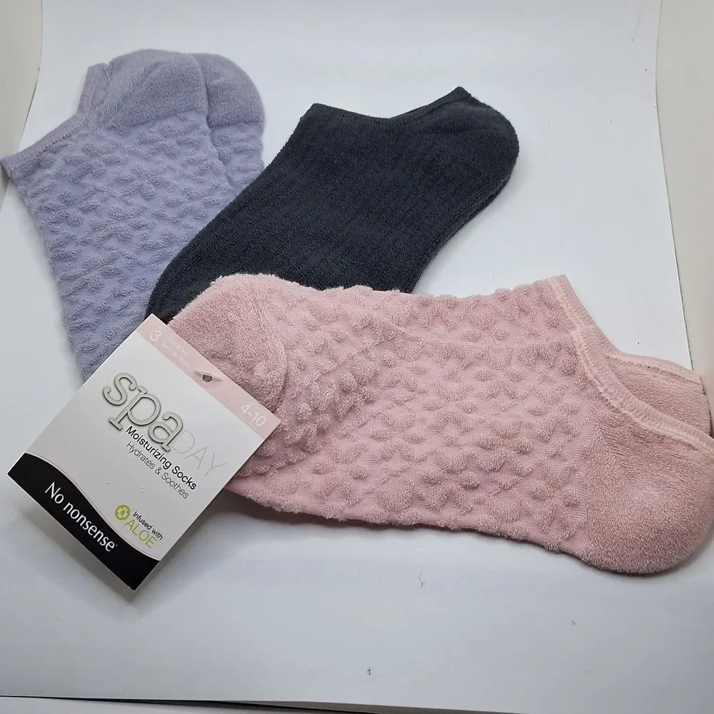 Aloe infused socks Daisy Terry No Show